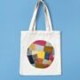 Upcycled Sari Patchwork Tote, Reusable Bags Handmade In India, thumbnail 4 of 9