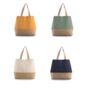 Jute And Canvas Tote Bag With Personalisation, thumbnail 4 of 7