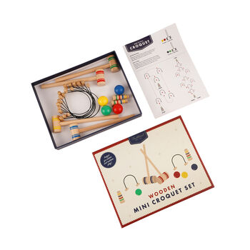 Mini Croquet Set | Travel | Holiday | Picnic, 7 of 10