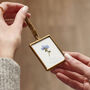 Personalised In Memory Forget Me Not Mini Hanging Frame, thumbnail 1 of 4