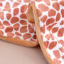 Personalised Giraffe Comforter – Baby Lovey Blanket, thumbnail 6 of 9