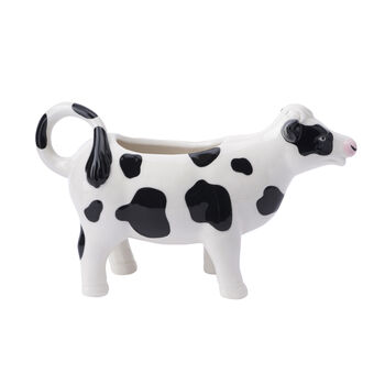 Large Cow Ceramic Milk Jug With Gift Box, 4 of 6