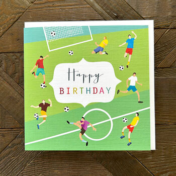 Happy Birthday Football Card, 3 of 5