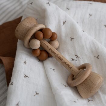 Wooden Baby Rattle, 8 of 9