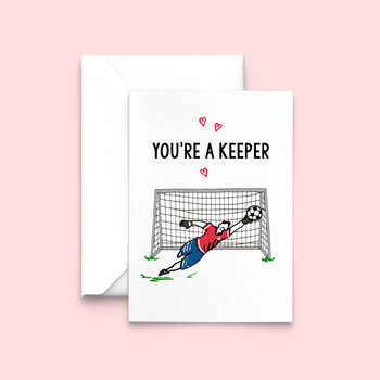 Funny Football Card For Partner, 2 of 2