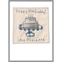 Personalised 50th Birthday Cake Card For Him, thumbnail 6 of 12