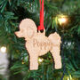 Personalised Bichon Frise Dog Christmas Decoration, thumbnail 5 of 9