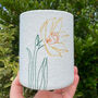 Daffodil Embroidered Lantern, thumbnail 2 of 3