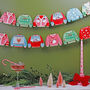 Vintage Christmas Bunting With 15 Christmas Jumper Flag Design, thumbnail 1 of 6