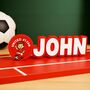 Personalised Red Manchester Namesign, thumbnail 2 of 3