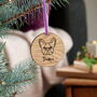 Personalised Dog Christmas Decoration, thumbnail 1 of 9