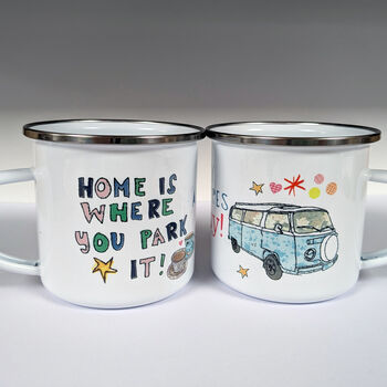 Personalised Home Is Where You Park It Mug, 12 of 12
