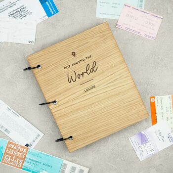 Personalised Travel Photo Album For Couples, 10 of 10