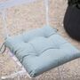 Linen Seat Pad Cushion, thumbnail 4 of 6