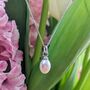 The Pearl Accent Sterling Silver Necklace, thumbnail 3 of 5