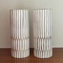Mango Wood Vase Whitewash Finish, thumbnail 7 of 7