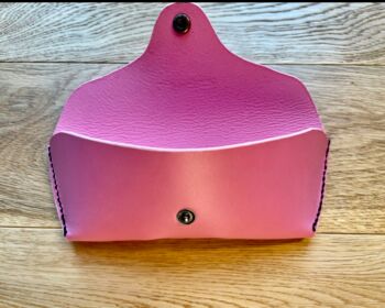 Personalised Pink Leather Sunglasses Case, 9 of 12