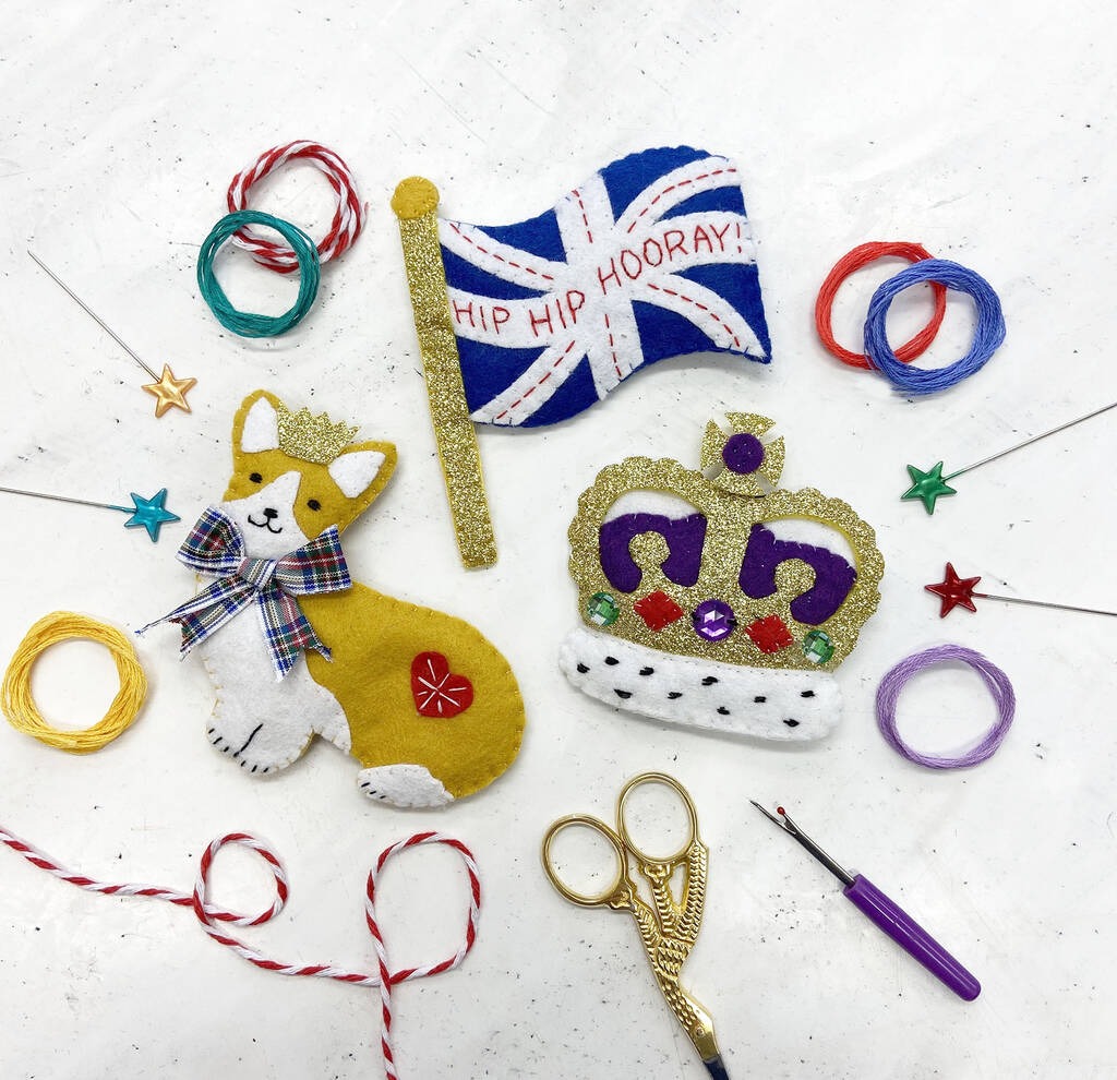 Coronation Celebration Craft Kit By The Make Arcade