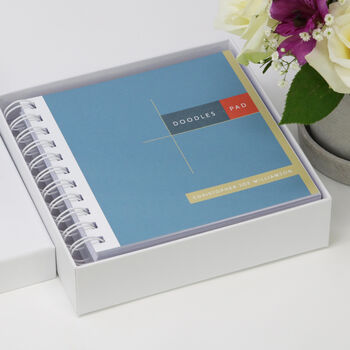 Personalised 'Doodles' Small Sketch Pad, 3 of 11