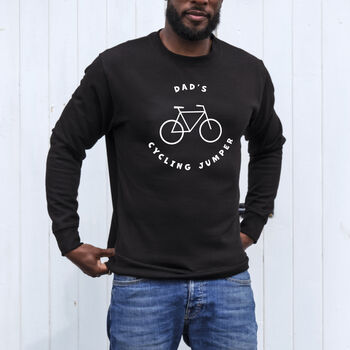Father's Day Personalised Cycling Sweatshirt, 2 of 8