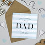 Candy Stripe Father's Day Card, thumbnail 1 of 1