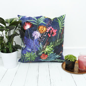 Bold Tropical Botanical Print Scatter And Sofa Cushion, 2 of 4