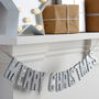Wooden Glitter Merry Christmas Bunting Decoration, thumbnail 1 of 2