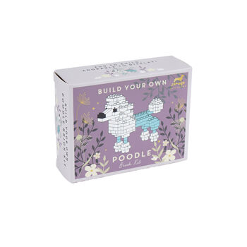 Just Paws 'Build Your Own Poodle Brick Kit' | In Gift Box | Craft | Hobby, 5 of 7