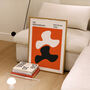 The Freewheeling Abstract Art Print, thumbnail 1 of 3