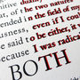 'Dr Jekyll And Mr Hyde' Typographic Letterpress Print, thumbnail 3 of 3