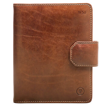 Personalised A5 Luxury Leather Notebook. 'The Mozzano', 2 of 10