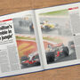 Formula One Personalised F1 Gift Newspaper Book, thumbnail 11 of 12