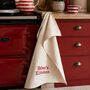 Personalised Organic Cotton Tea Towel, thumbnail 1 of 12