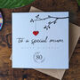 Personalised 80th Birthday Card For Special Mum, thumbnail 2 of 4