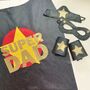 Felt Superhero Cape, Adult And Personalised With Name, thumbnail 1 of 8