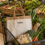 Personalised Jute Shopper Tote Bag, thumbnail 1 of 6