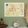 Scratch Off London's Blue Plaques Gift Print, thumbnail 3 of 7