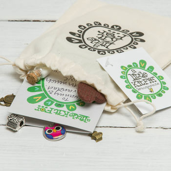 Personalised Little Kit For Grandparents Keepsake Bag, 5 of 6