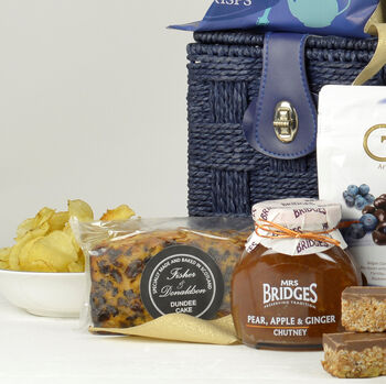 Glorious Gourmet Gift Hamper Basket, 4 of 7