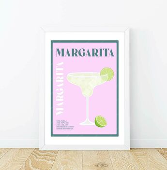 Margarita Cocktail Poster, 5 of 6