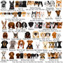 Premium Dog Breed Heart Tag Illustrated, thumbnail 8 of 12