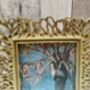 Gold Filigree Cut Out Ornate Photo Frame 4x6 Inch 15x20cm Home Decor Gift, thumbnail 6 of 9