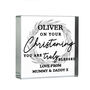 Personalised Truly Blessed Christening Crystal Token, thumbnail 4 of 4