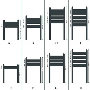 Premium Entrance Ladder Signage With A Mortised Joint, 2 of 12