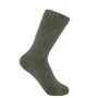 Ribbed Cuff Women's Bed Socks – Grey, thumbnail 2 of 4