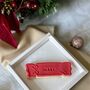Personalised Letterbox Christmas Vanilla Cookie, thumbnail 1 of 12