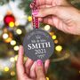 Personalised First Christmas As Mr And Mrs Bauble, thumbnail 2 of 10