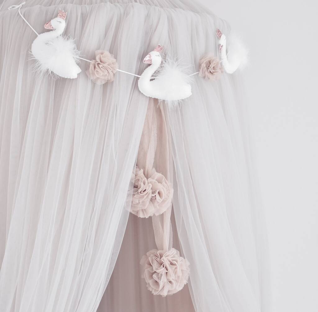 Frou Frou Hanging Tulle Pom Duo, 1 of 3