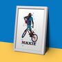 Personalised Bmx Print, thumbnail 4 of 5