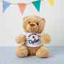 Personalised Large Cuddly Teddy In A T Shirt, thumbnail 2 of 4